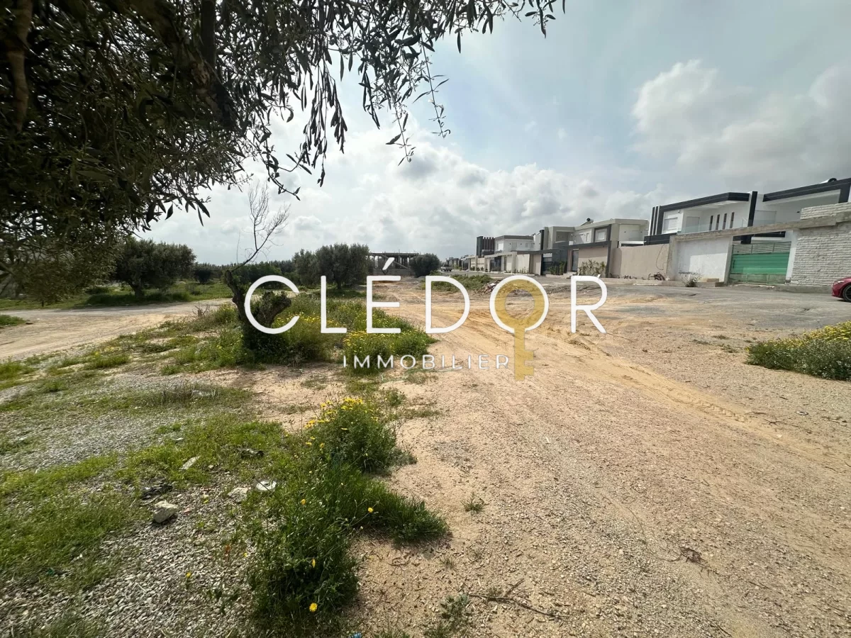 Terrain de 600 m² à Besbassia Hammamet