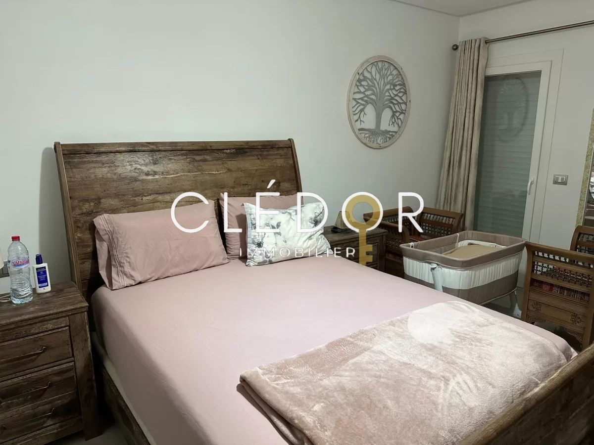 Duplex haut standing proche de la mer à Chatt Mariem résidence avec piscine